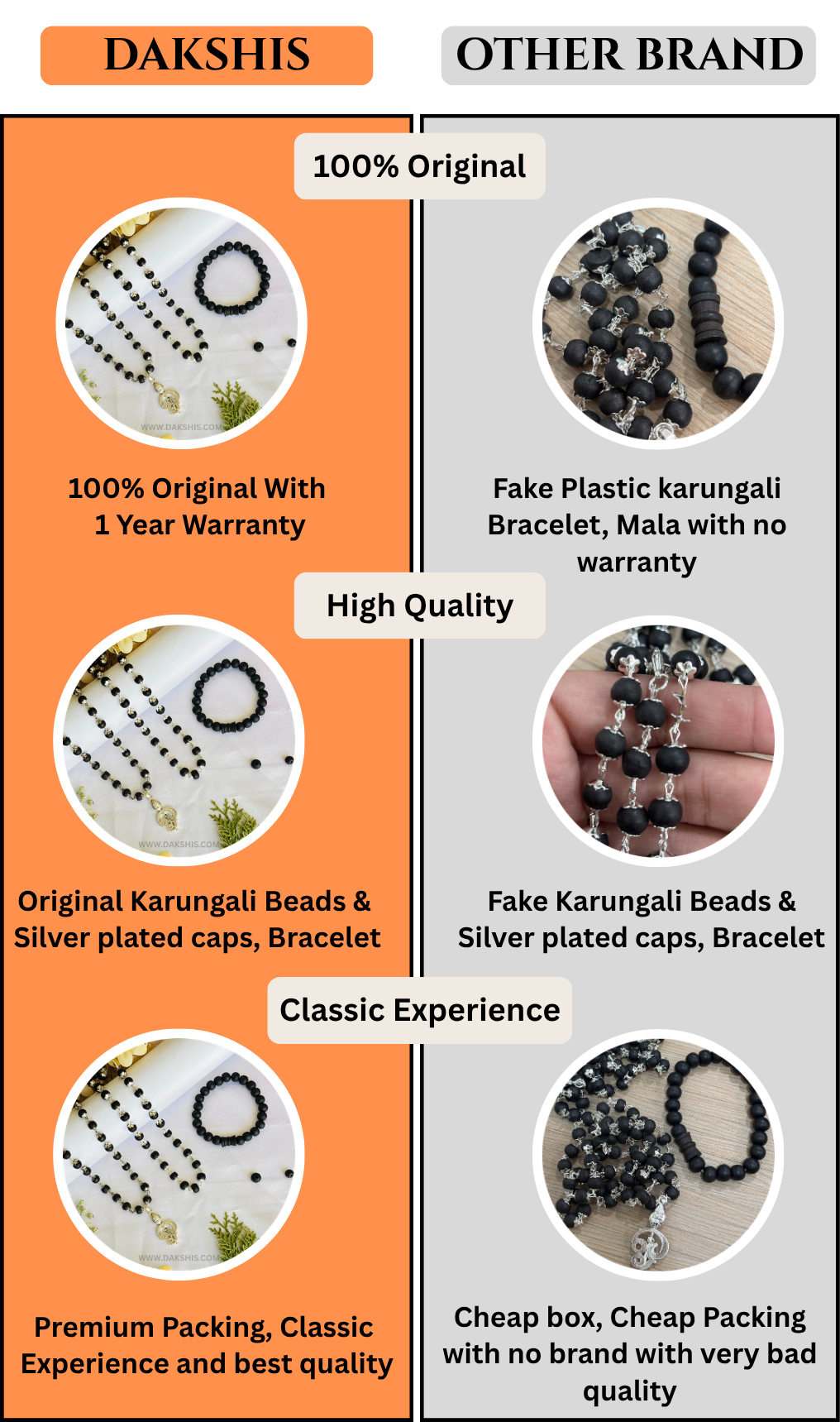 Karungali & Lord Murugan Trishul & Bracelet Energy Combo