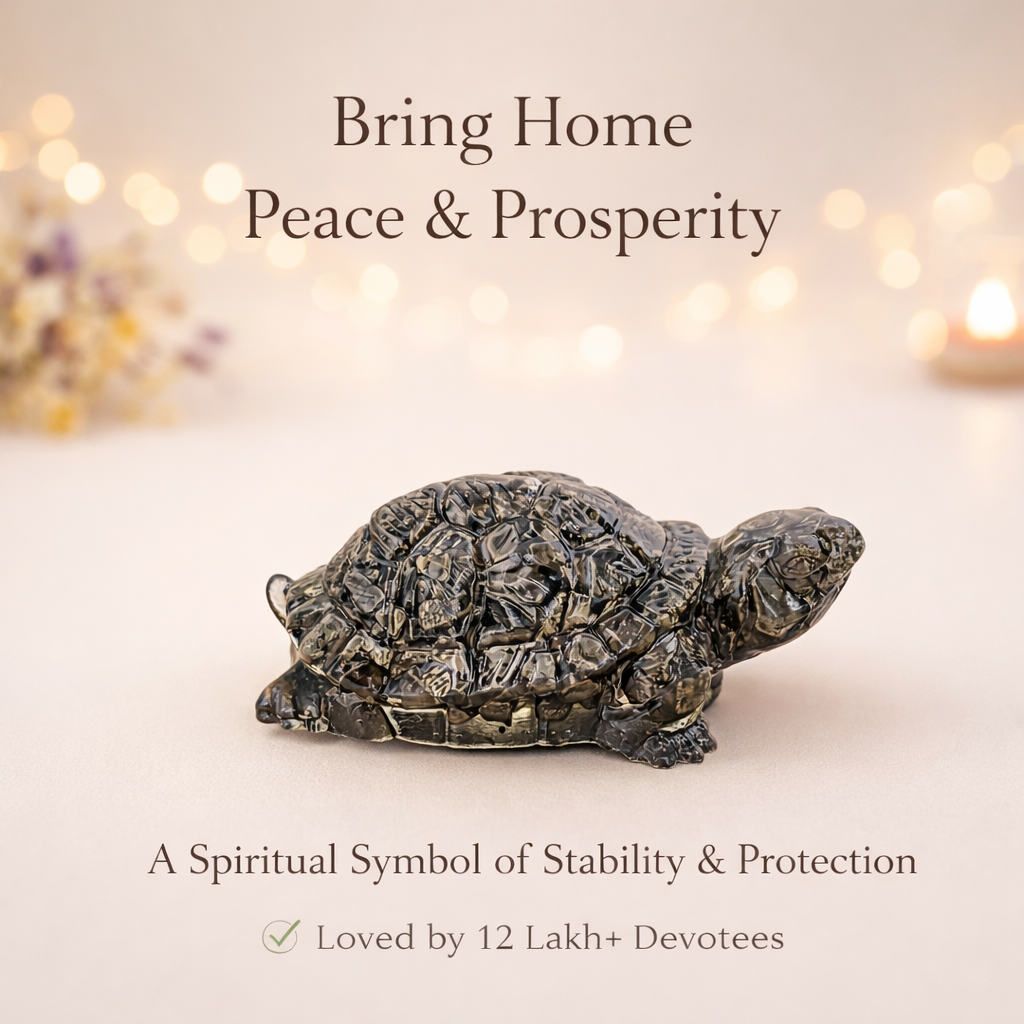 Pyrite Tortoise for Good Luck & Wealth (Kachhua)