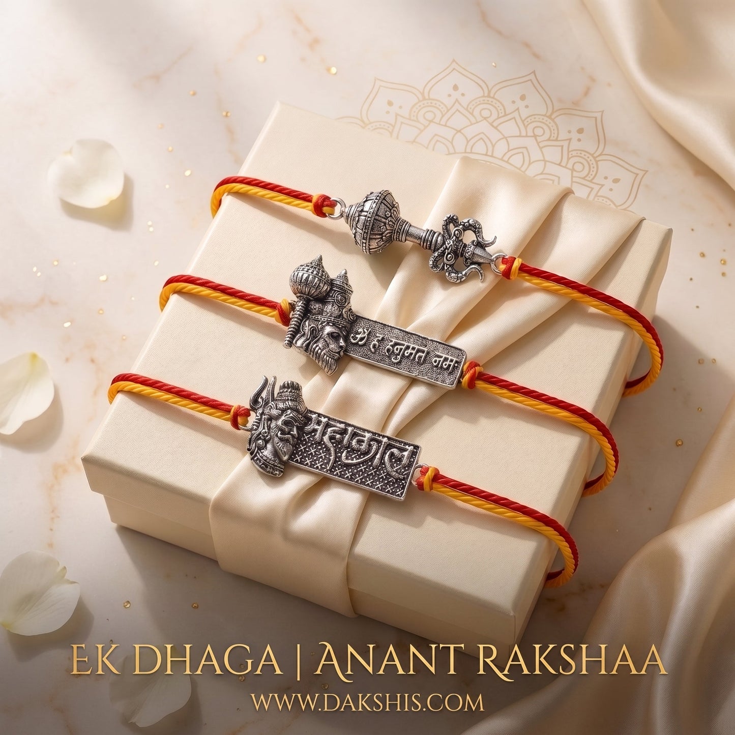 DAKSHIS RAKSHA RAKHI COMBO