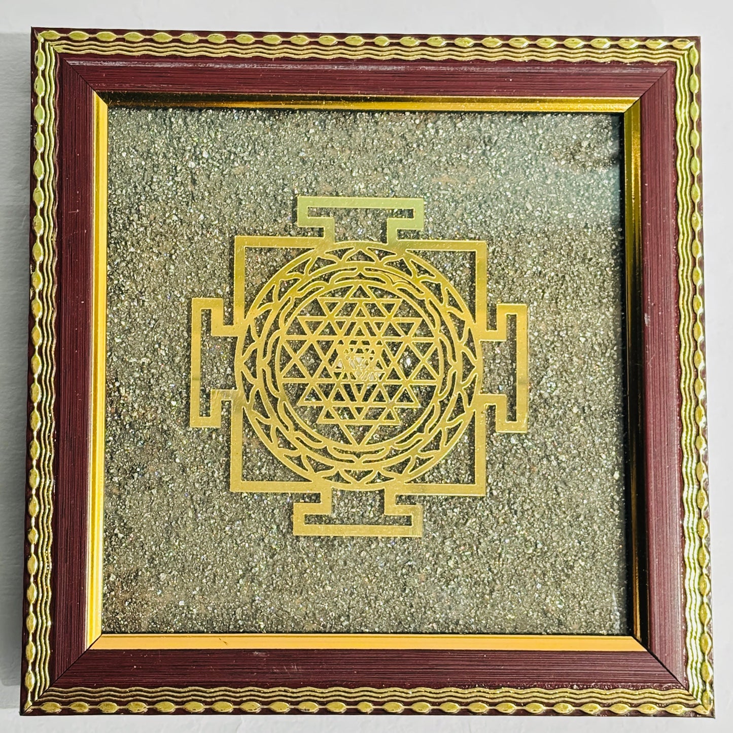 Vyapar Vriddhi Yantra Pyrite Frame