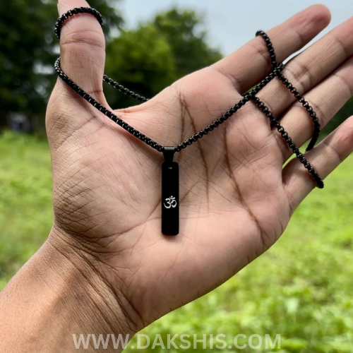 Divine OM Locket With Chain