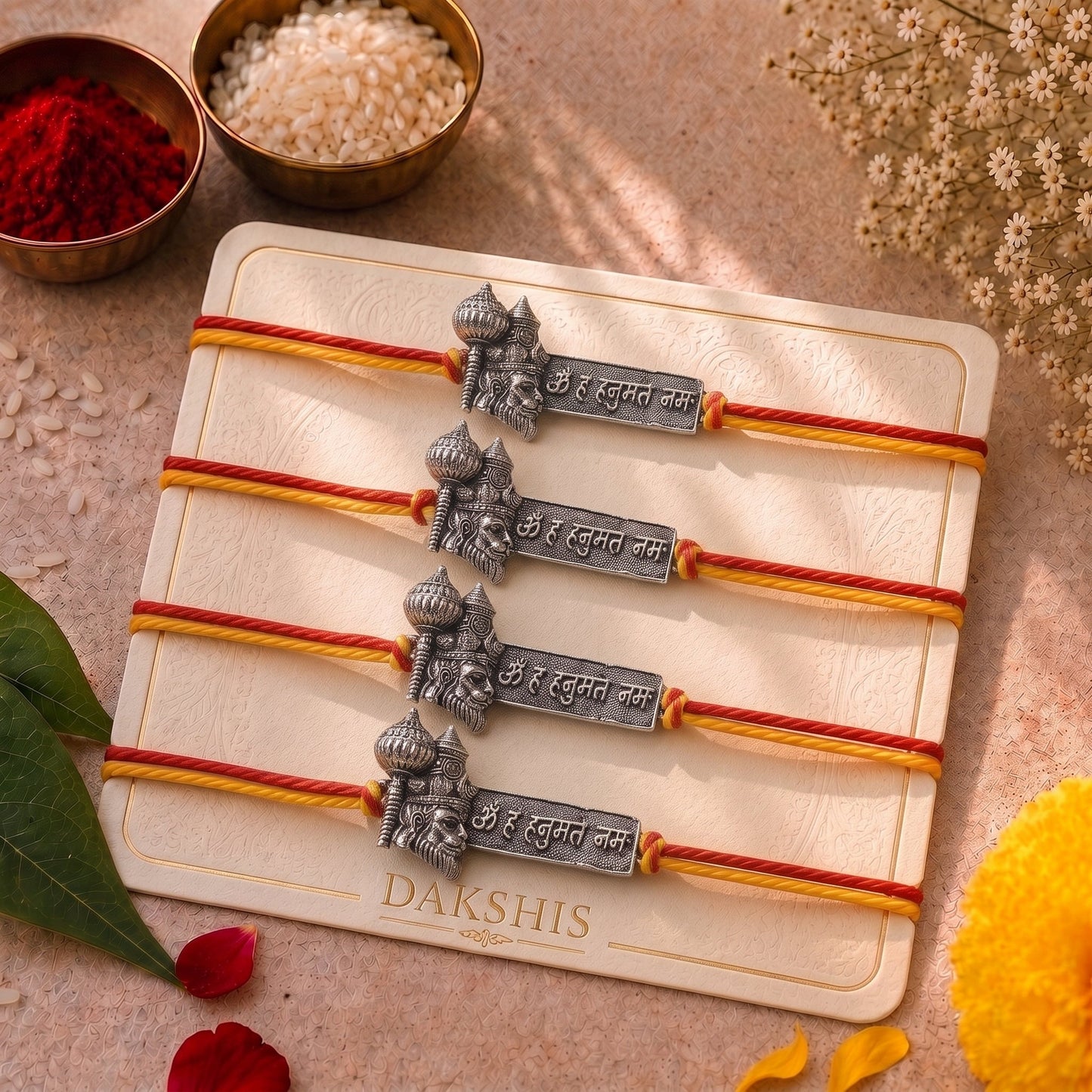 Hanuman Ji Raksha Rakhi - 3 Rakhi